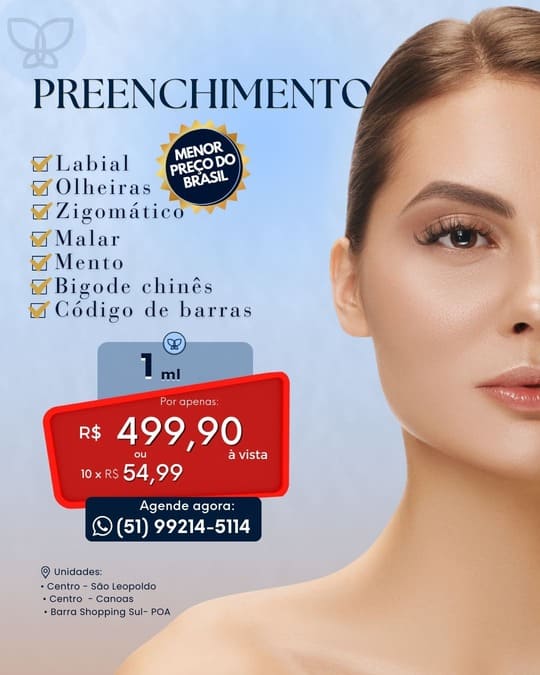 Preenchimento Labial Facial