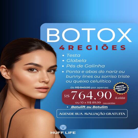 botox 4 regioes huff life